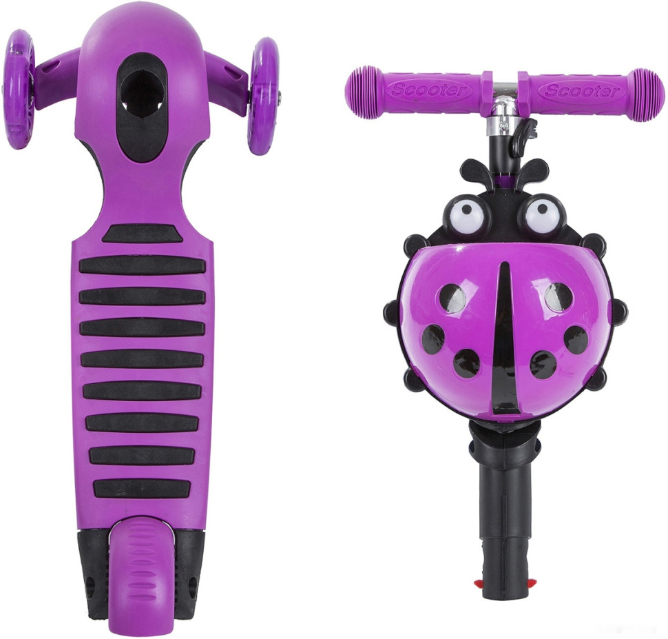 Самокат Novatrack Saddle Pro 2019 120SB.DISCOKIDS.VL9 (фиолетовый)