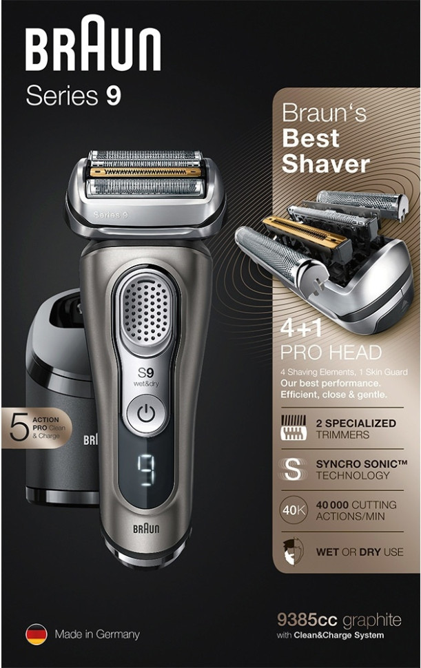 Электробритва мужская Braun Series 9 9385cc Электробритва мужская Braun Series 9 9385cc