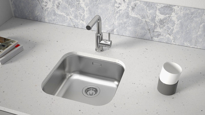 Кухонная мойка Paulmark Vello 44 Uni VE44-BS Кухонная мойка Paulmark Vello 44 Uni VE44-BS