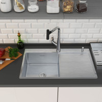 Кухонная мойка Roxen Vespa 560230-70L сатин