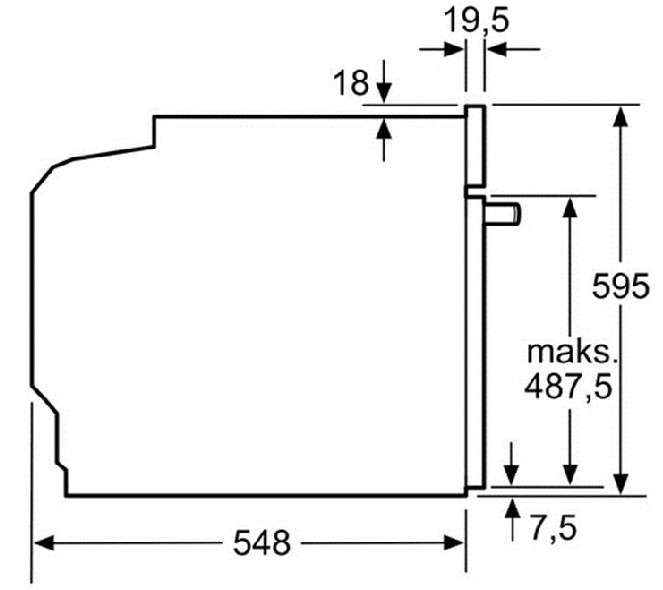 Духовой шкаф Bosch HBG633NB1