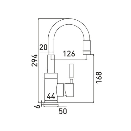 Смеситель Gross Aqua ColorFlex 3241508MW Смеситель Gross Aqua ColorFlex 3241508MW