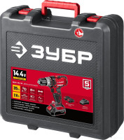Дрель-шуруповерт ЗУБР Мастер ДШЛ-145-22 (с 2-мя АКБ, кейс)