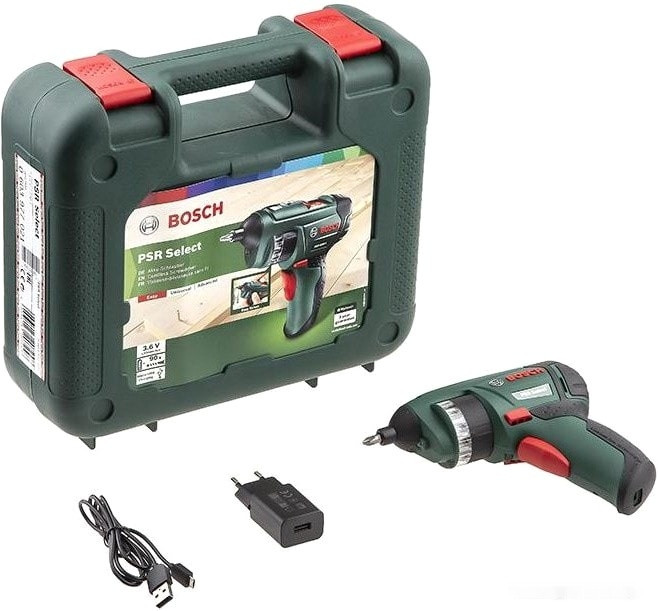Шуруповерт Bosch PSR Select 0603977021 Шуруповерт Bosch PSR Select 0603977021
