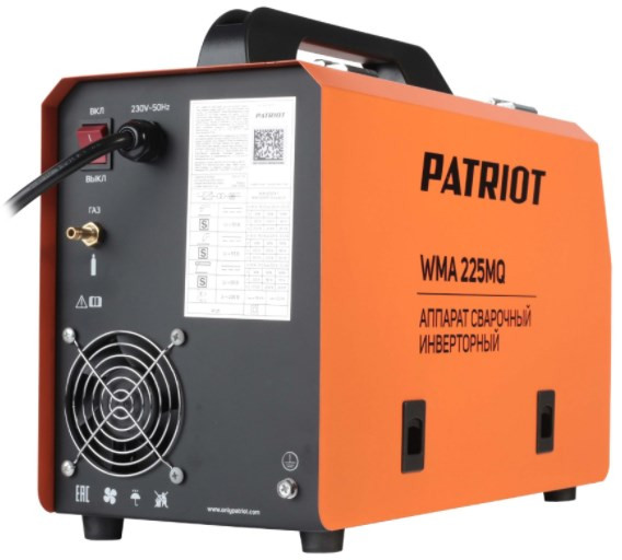 Сварочный инвертор Patriot WMA 225MQ Сварочный инвертор Patriot WMA 225MQ