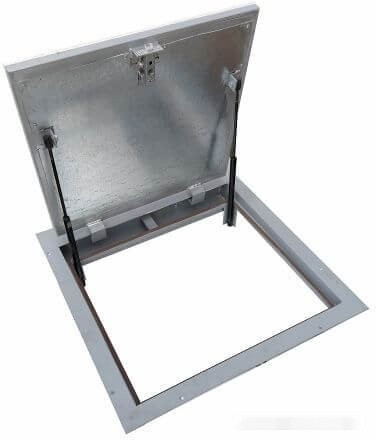 Люк под плитку Lukoff Гарант Люкс (90x100 см) Люк под плитку Lukoff Гарант Люкс (90x100 см)