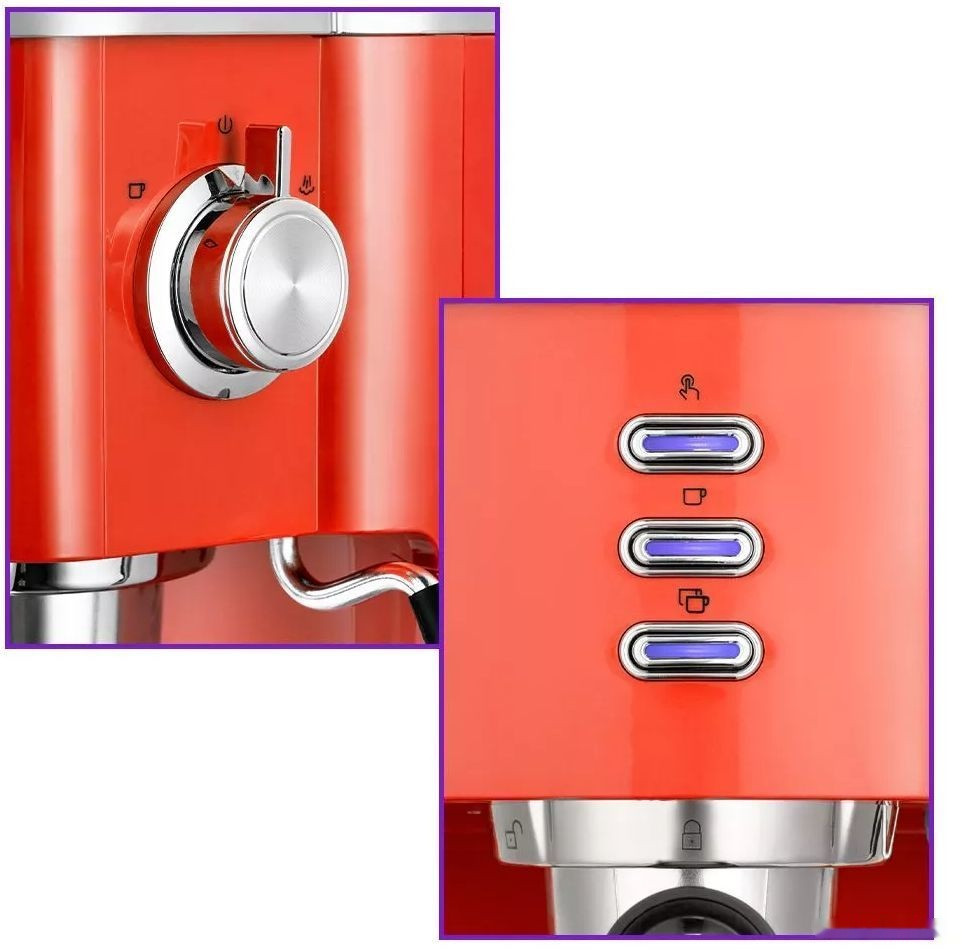 Рожковая кофеварка Kitfort KT-7114-1 Рожковая кофеварка Kitfort KT-7114-1