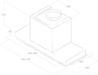 Вытяжка Elica Hidden 2.0 IX/A/60 PRF0092333A