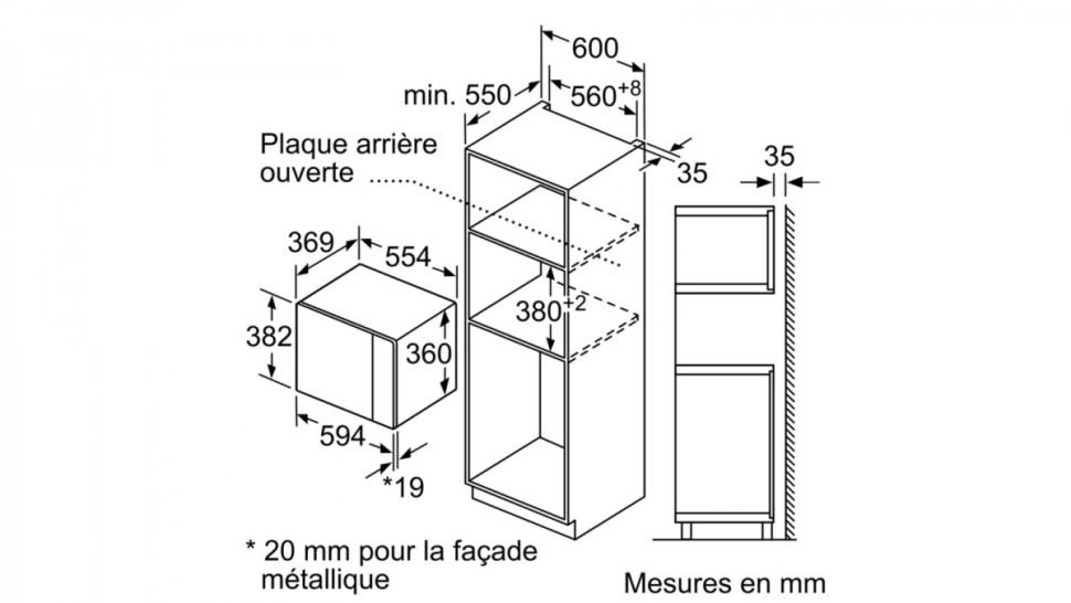 Микроволновая печь Bosch BFL554MW0 Микроволновая печь Bosch BFL554MW0