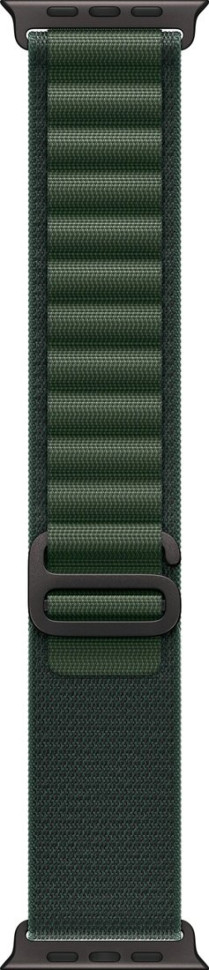 Умные часы Apple Watch Ultra 2 LTE 49 мм (титановый корпус, черный/темно-зеленый, ремешок из полиэстера S)