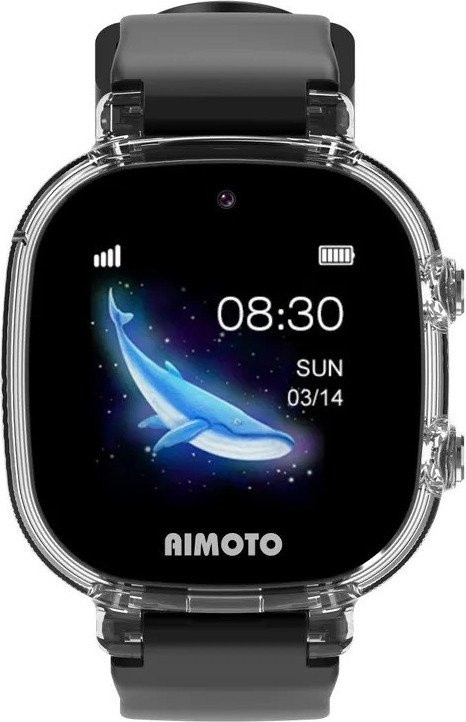 Умные часы с наушниками Aimoto Crystal 4G (черный) Умные часы с наушниками Aimoto Crystal 4G (черный)