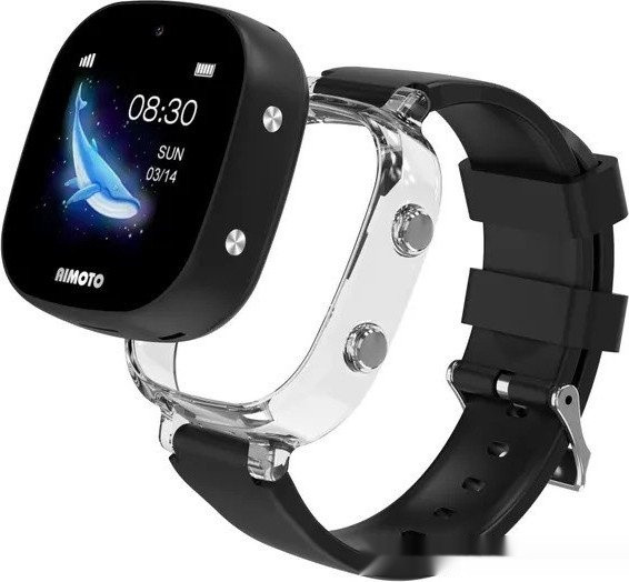 Умные часы с наушниками Aimoto Crystal 4G (черный) Умные часы с наушниками Aimoto Crystal 4G (черный)