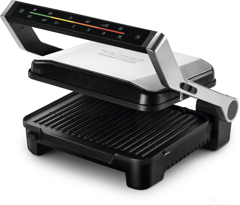 Электрогриль Zelmer ZPR2600 (нержавеющая сталь) Электрогриль Zelmer ZPR2600 (нержавеющая сталь)