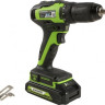 Аккумуляторная дрель-шуруповерт Greenworks GD24DD35 24В (3704007UA)