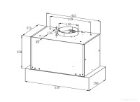 Вытяжка Zorg Bona 1000 52 M (белый)