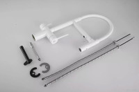 Смеситель Rose R958C (белый)