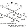 Варочная панель Maunfeld CVI905SFDGR Варочная панель Maunfeld CVI905SFDGR