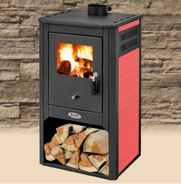 Печь-камин Blist Konzul (красный) Печь-камин Blist Konzul (красный)