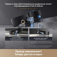 Робот-пылесос Dreame Robot Vacuum Aqua10 Ultra Roller Complete Black RLH71DE-1 (евровилка, черный)