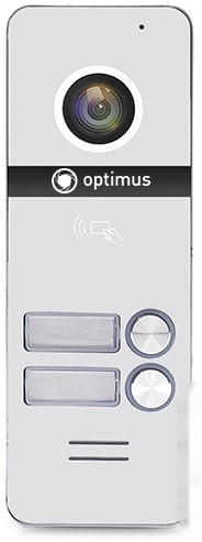 Видеодомофон Optimus DSH-1080/2 (белый)