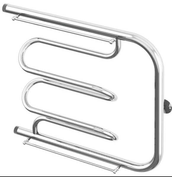 Водяной полотенцесушитель Gloss & Reiter Twist ПМ.3 60Х70 (1")