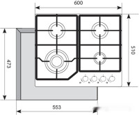 Варочная панель AKPO PGA 604 LXE