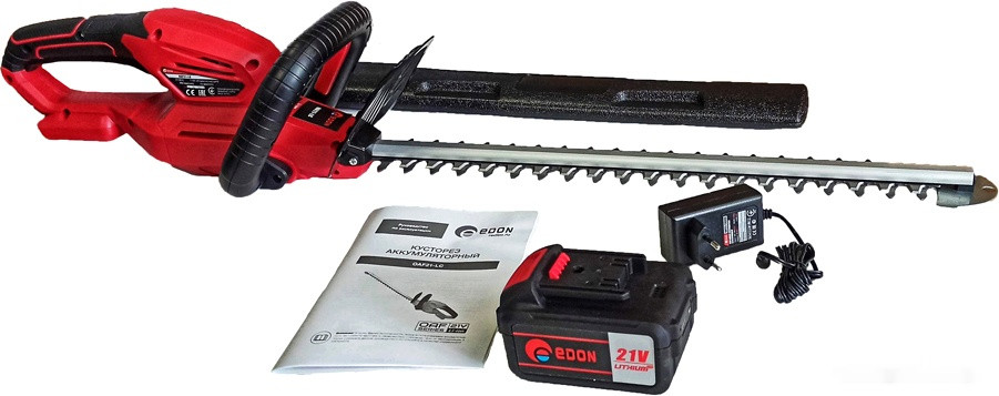 Кусторез Edon OAF21-LC (с 1-им АКБ 3 Ah) Кусторез Edon OAF21-LC (с 1-им АКБ 3 Ah)