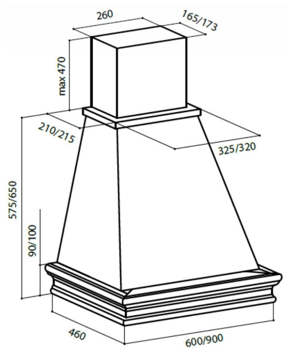 Вытяжка LEX Verona 900 white Вытяжка LEX Verona 900 white