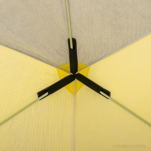 Палатка HELIOS Куб Premium HS-WSCI-P-180YG (зимняя, утепленная) Палатка HELIOS Куб Premium HS-WSCI-P-180YG (зимняя, утепленная)