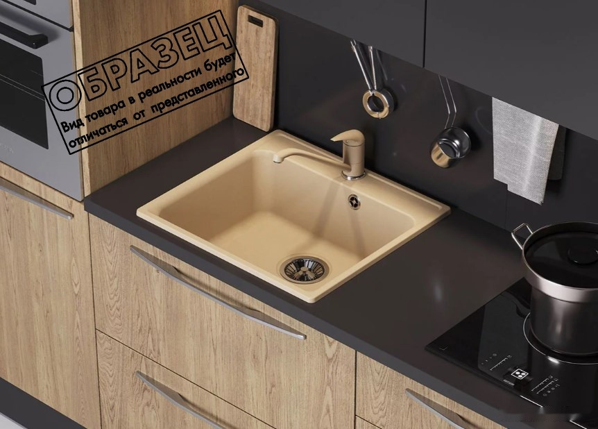 Кухонная мойка Quartz Bond 530 (грей) Кухонная мойка Quartz Bond 530 (грей)