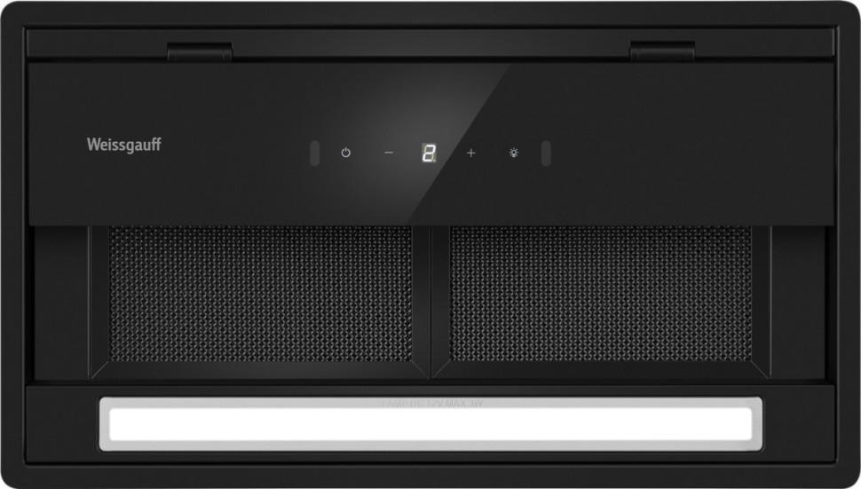 Вытяжка Weissgauff BOX 900 Remove Touch Black Glass
