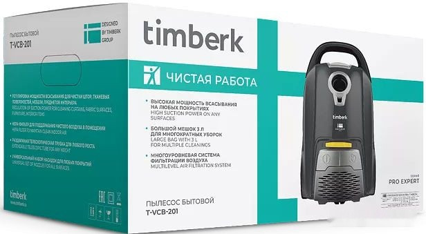 Пылесос Timberk T-VCB-201 Пылесос Timberk T-VCB-201