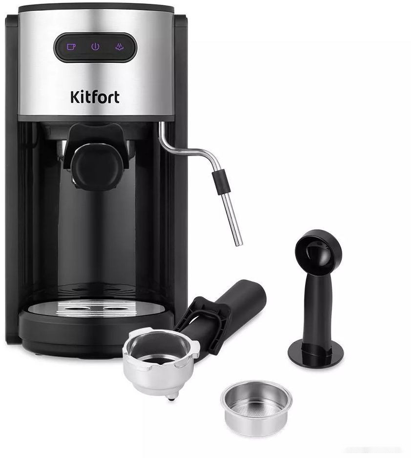 Рожковая кофеварка Kitfort KT-7137 Рожковая кофеварка Kitfort KT-7137