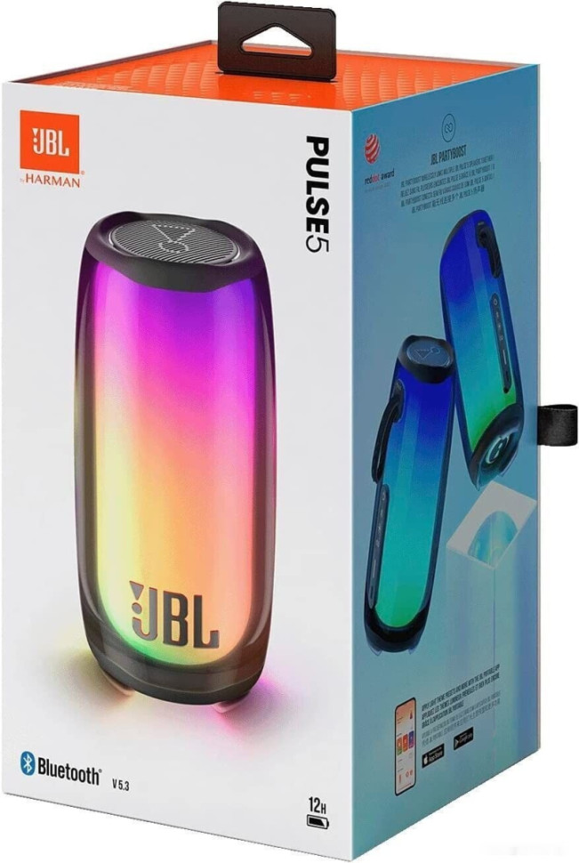 Портативная акустика JBL Pulse 5 (черный)