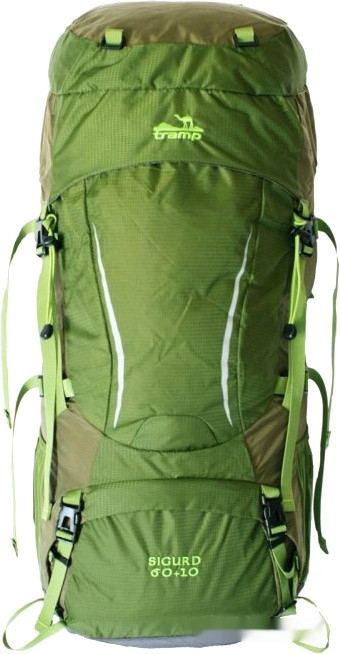 Рюкзак Tramp Sigurd 60+10 (зеленый)