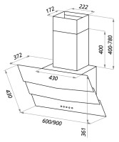 Вытяжка Maunfeld Manchester Light 60 черный