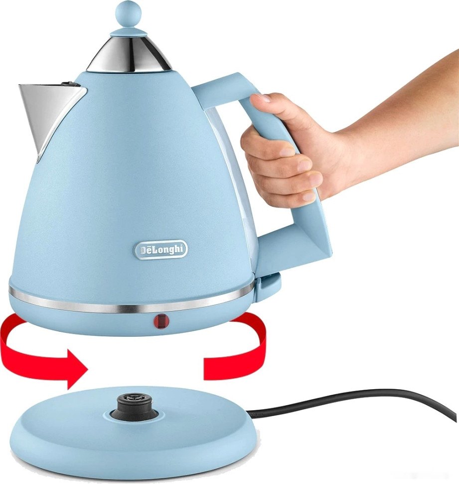 Электрический чайник Delonghi Argento Flora KBX2016.AZ Электрический чайник Delonghi Argento Flora KBX2016.AZ
