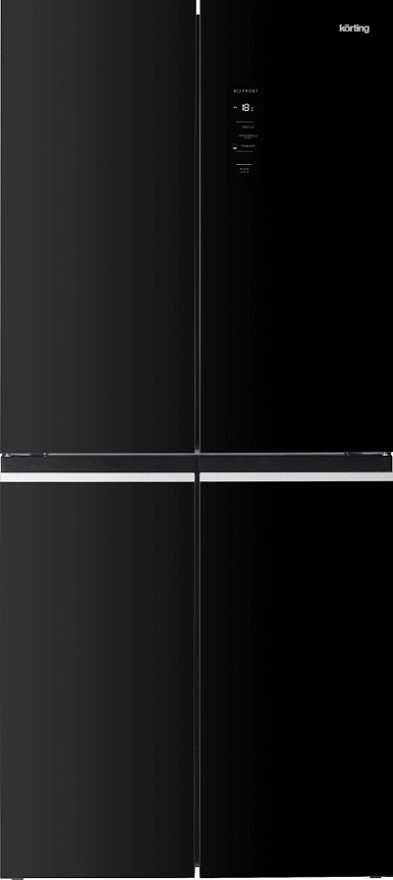 Холодильник с морозильником Korting KNFM 84799 GN