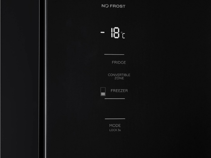 Холодильник с морозильником Korting KNFM 84799 GN