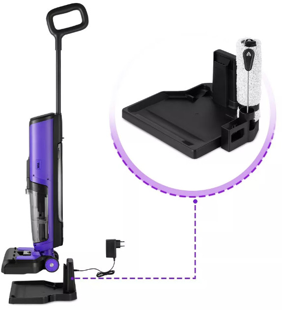 Вертикальный пылесос с влажной уборкой Kitfort KT-5173 Вертикальный пылесос с влажной уборкой Kitfort KT-5173