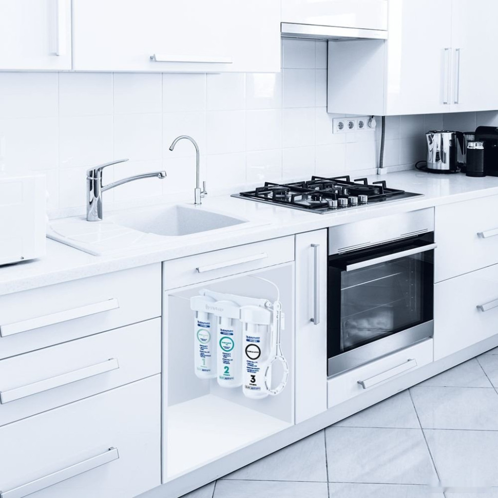 Стационарная система "под мойкой" Барьер Профи Жесткость Х2 Стационарная система "под мойкой" Барьер Профи Жесткость Х2