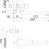 Смеситель Milardo Helic HELSB02M02