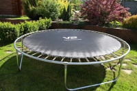 Батут V2 Trampoline Redline 10FT 312 см (с внешней сеткой и лестницей)