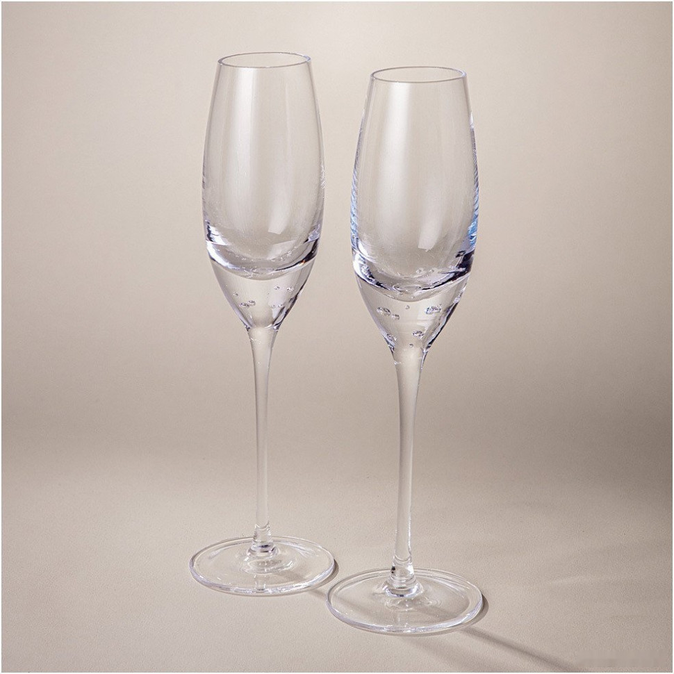 Набор бокалов для шампанского Lefard Bubles 693-045 (2 шт) Набор бокалов для шампанского Lefard Bubles 693-045 (2 шт)