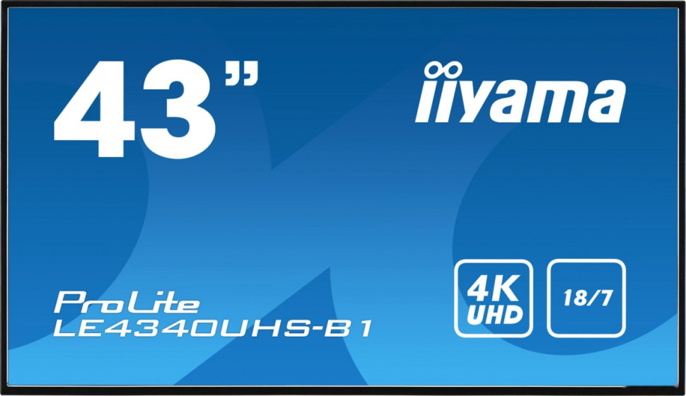 Информационная панель IIYAMA LE4340UHS-B1