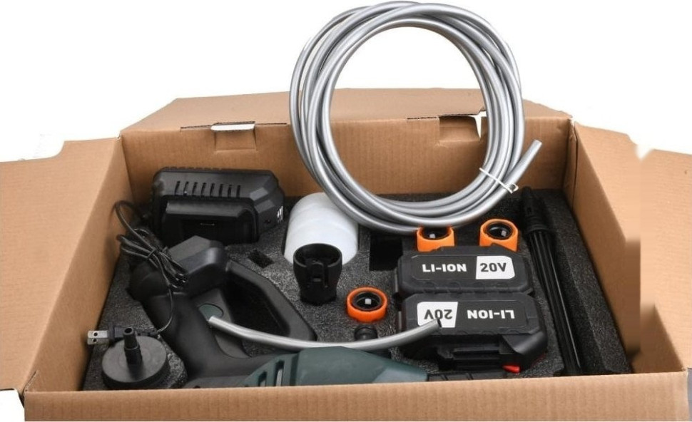 Мойка высокого давления Zitrek ZKHP 20 Li (с 2-мя АКБ)