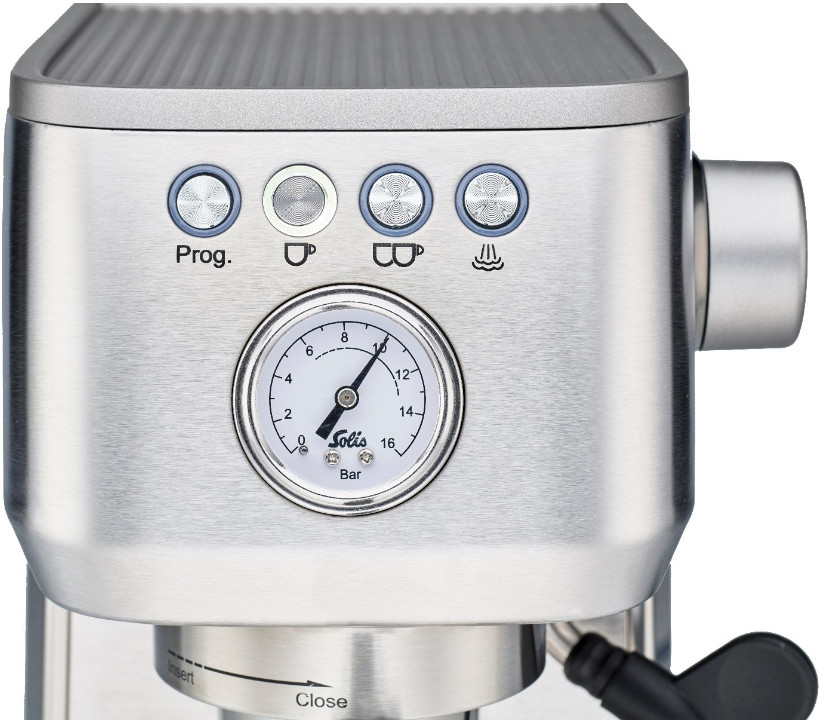 Рожковая помповая кофеварка Solis Barista Perfetta Plus (Silver) Рожковая помповая кофеварка Solis Barista Perfetta Plus (Silver)