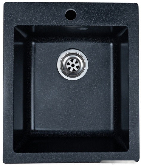 Кухонная мойка Granrus GR-415 (черный)