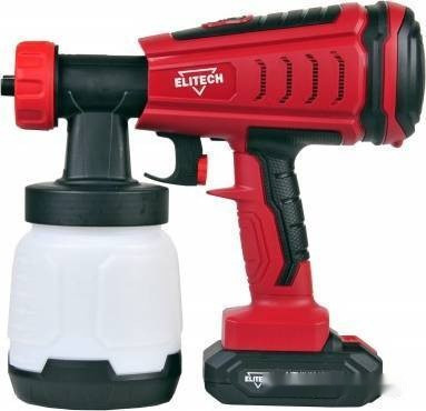 Краскораспылитель Elitech КА 18БЛП Краскораспылитель Elitech КА 18БЛП