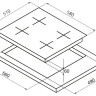 Варочная панель Korting HIB 6409 BS